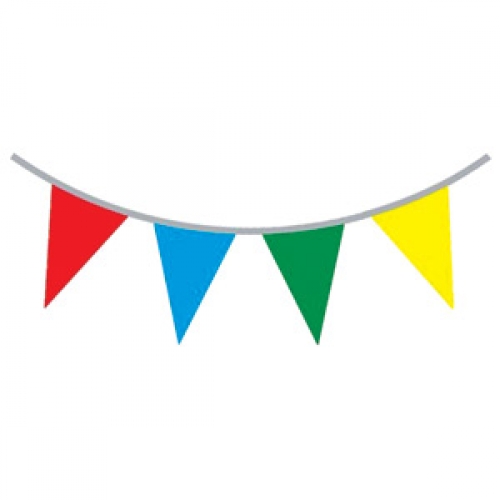 Bunting Flag Multicolour 4m Ea