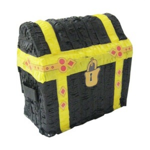 Pinatas Treasure Chest 3D 33cm Ea