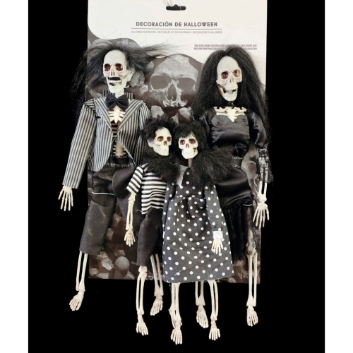 Skeleton Family Set Hanging 40cm Ea