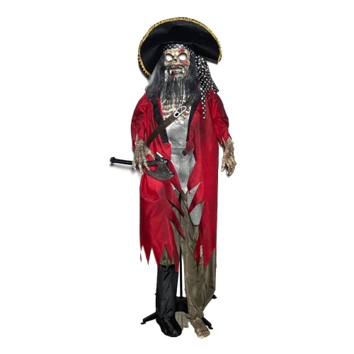 Pirate George Animated Standing 1.9m Ea