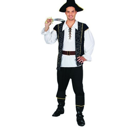 Costume Pirate Hi Seas Man Medium Ea