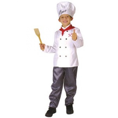 Costume Chef Child Medium Ea