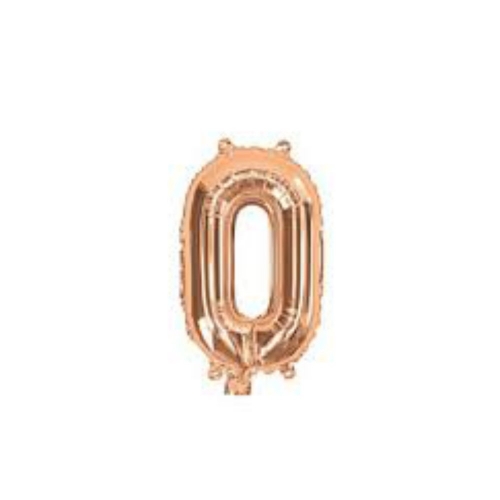 Balloon Foil Megaloon Mini 35cm 0 Rose Gold ea