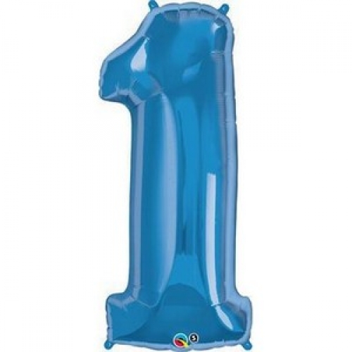 Balloon Foil Megaloon 86cm 1 Blue Ea