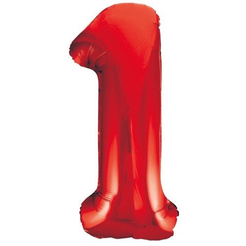 Balloon Foil Megaloon 86cm 1 Red Ea