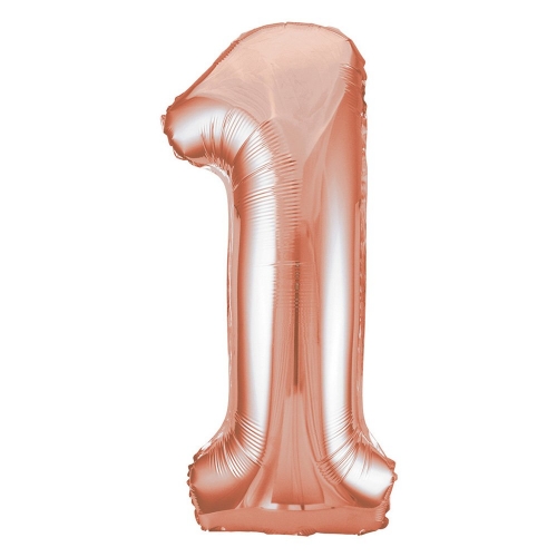 Balloon Foil Megaloon 86cm 1 Rose Gold Ea