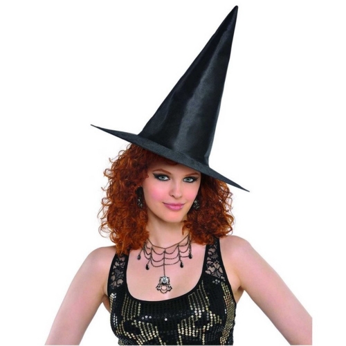 Hat Witch or Wizard Black Adult Ea