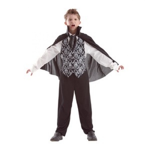 Costume Vampire Child Medium 8-10 Ea