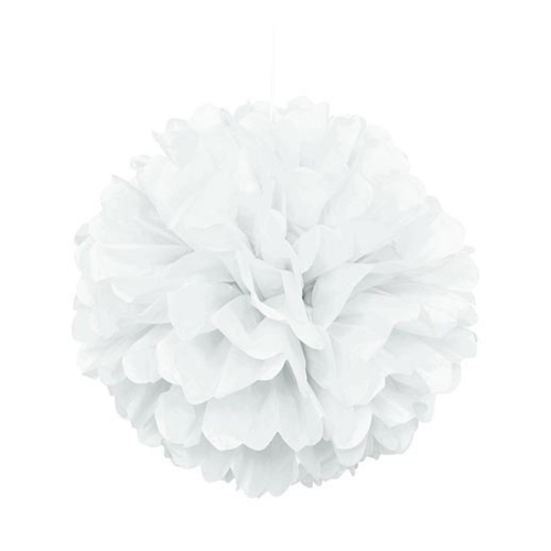 Puff Ball 40cm Bright White ea