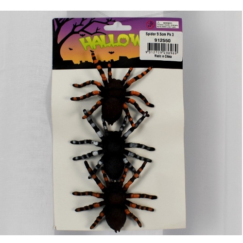 Spider 9.5cm Pk 3