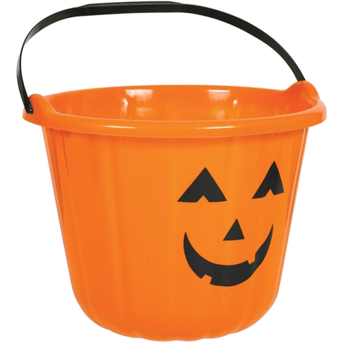 Pumpkin Pail Orange 18.5cm Ea