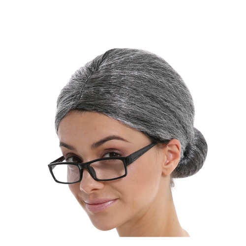 Wig Grandma Grey ea