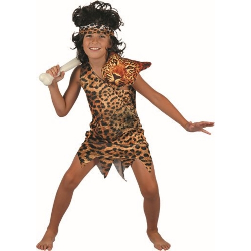 Costume Cave Man Child Large Ea