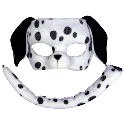 Animal Mask and Tail Set Dog Deluxe Ea