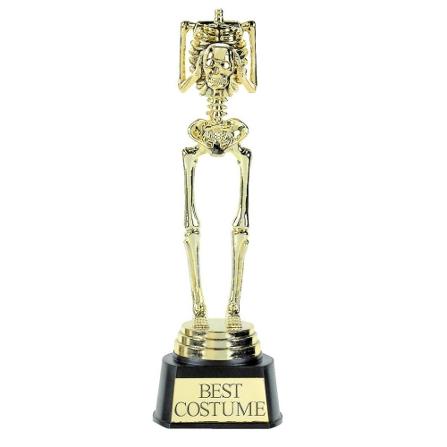 Best Costume Skeleton Trophy 24cm Ea