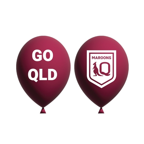 QLD Maroons Balloons Pk 25