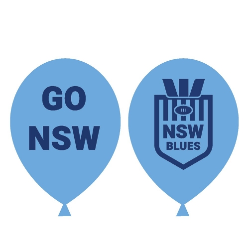 NSW Blues Balloons Pk 25
