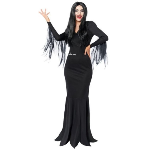 Costume Addams Family Morticia Adult Medium Ea