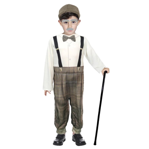 Costume Old Man Child Small Ea