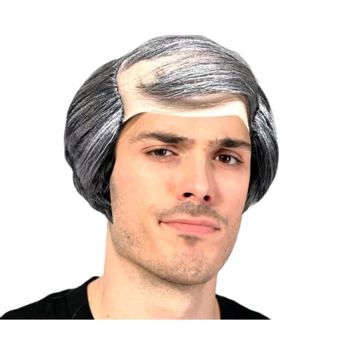 Wig Grandpa Balding Grey ea