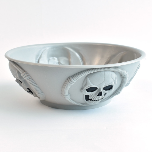 Bowl Skull Plastic 38cm Ea